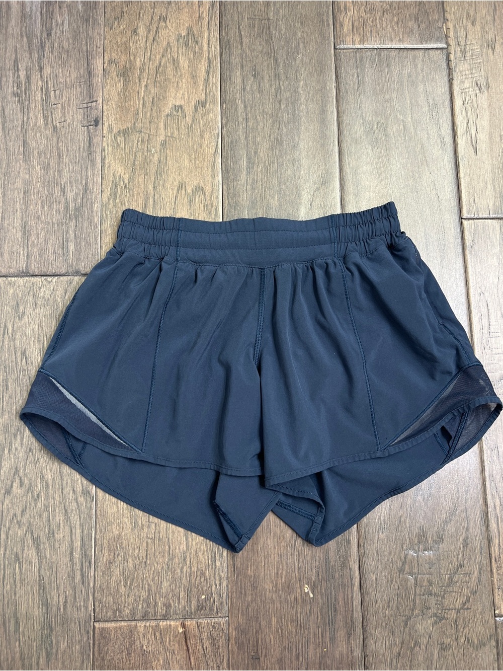 Lululemon Hotty Hot Short II *Long 4" True Navy AS IS
